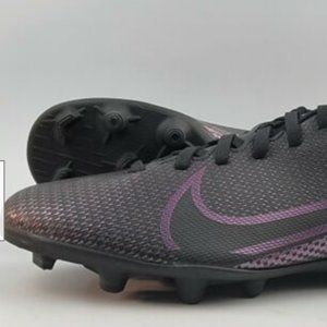 Nike Vapor 13 Club FG/MG Soccer Cleats Black AT7968-010 Mens Size 7